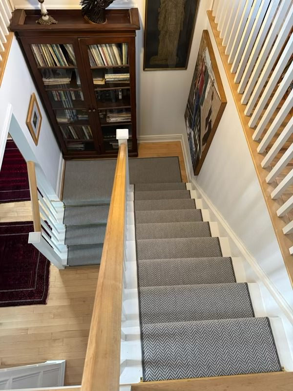 Herringbone Stair Runner / Broadloom