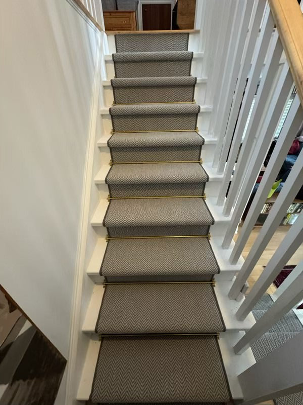 Herringbone Stair Runner / Broadloom