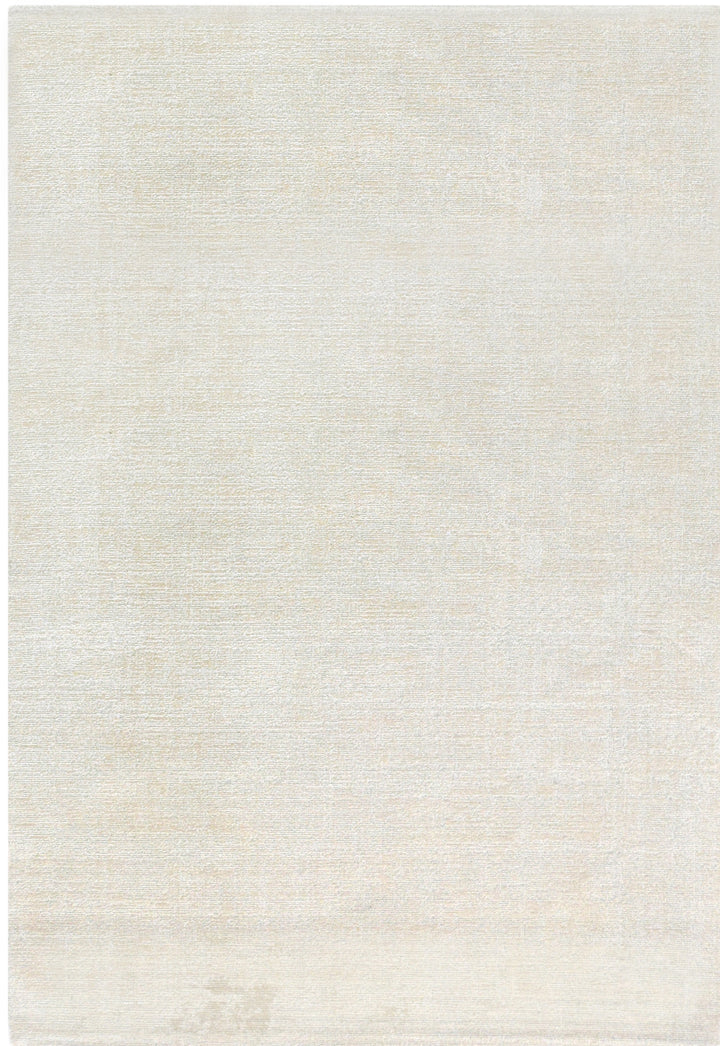 Meru Solid Cream Rug