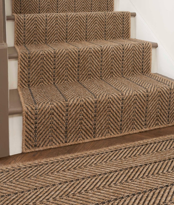 Seasons Modern Chevron Stair Runner / Broadloom