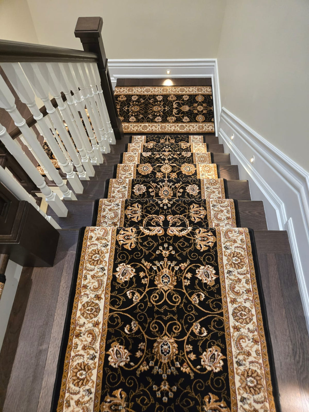 Persian Floral Stair Runner / Hallway Runner