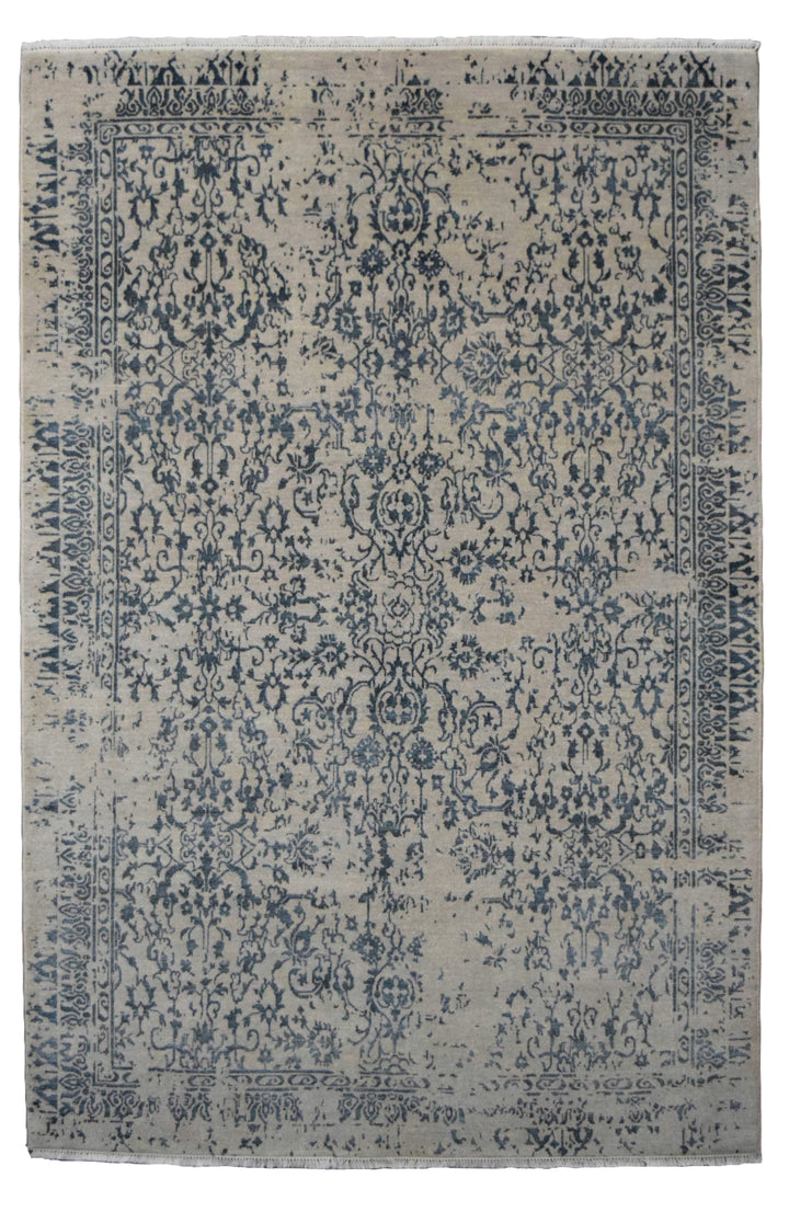 Erase Teal Rug