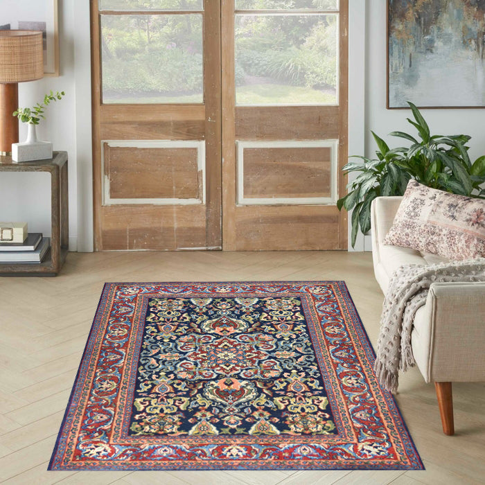 Caucasian Medallion Wool Rug