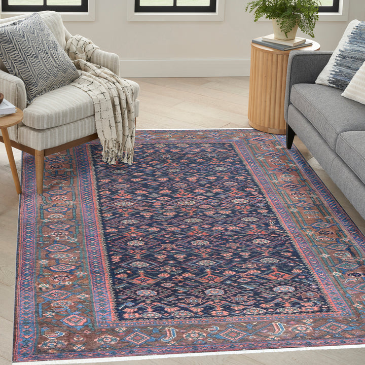 Antique Bijar Navy Rug