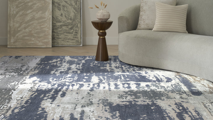 Iron Slate Mineral Rug