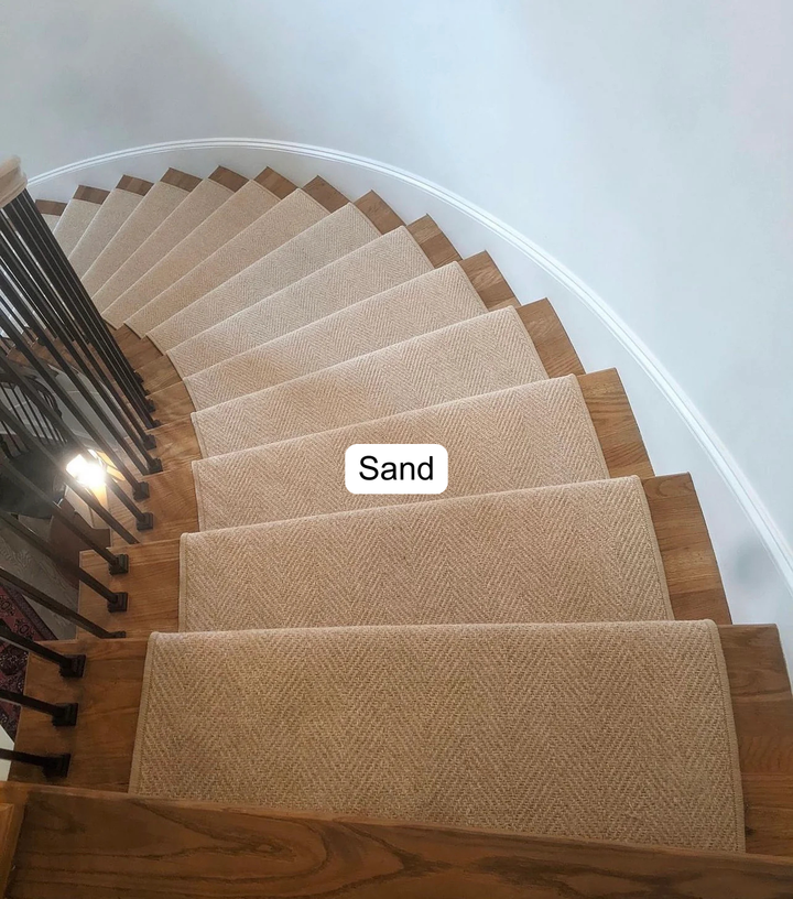 Peter Island Natural Stair Runner / Broadloom