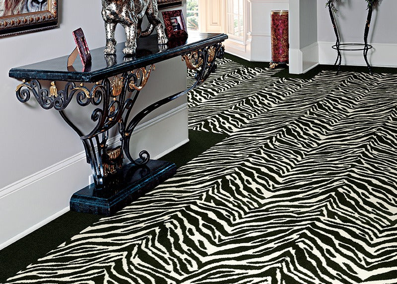 Cape Town Zebra Stair Runner / Broadloom