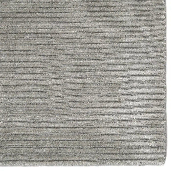 Oxford Iron Ribbed Wool & Silk Rug