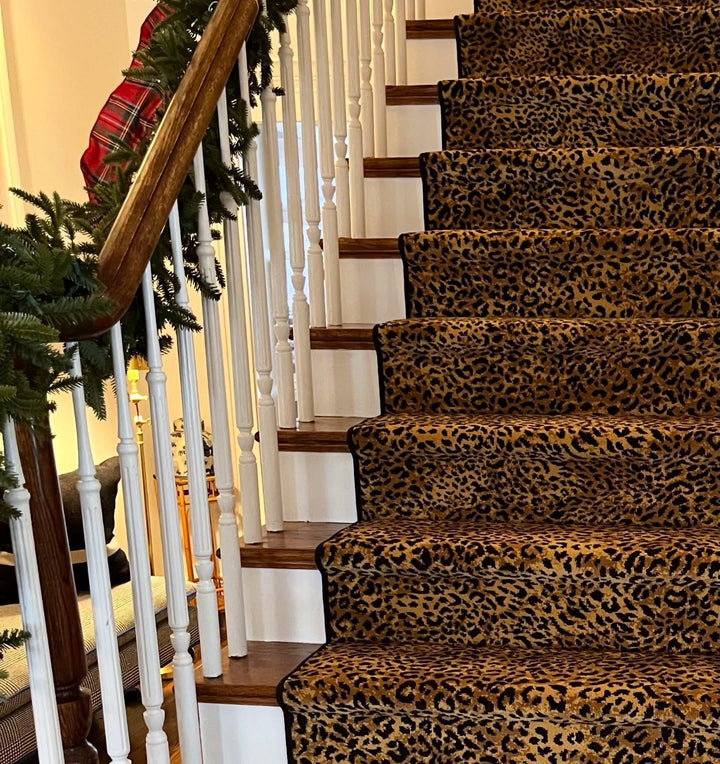 Leopard Stair Runner / Broadloom