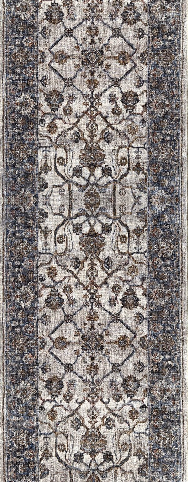 Timeless Border Stair Runner / Hallway Runner