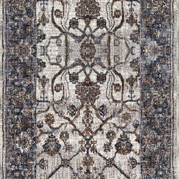 Timeless Border Stair Runner / Hallway Runner