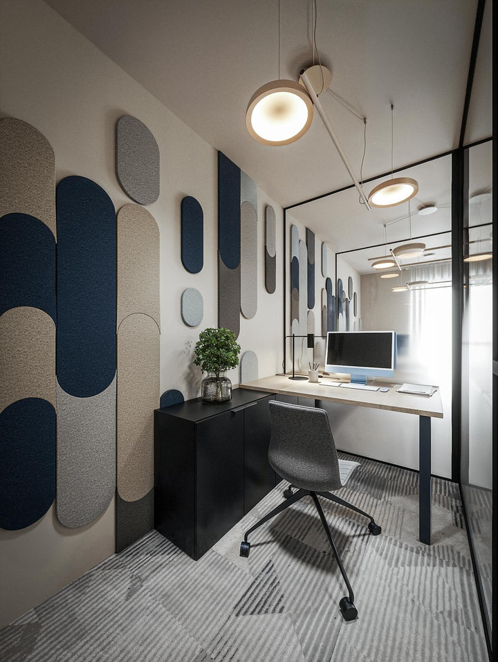 Faded Angle Commercial Carpet Tile