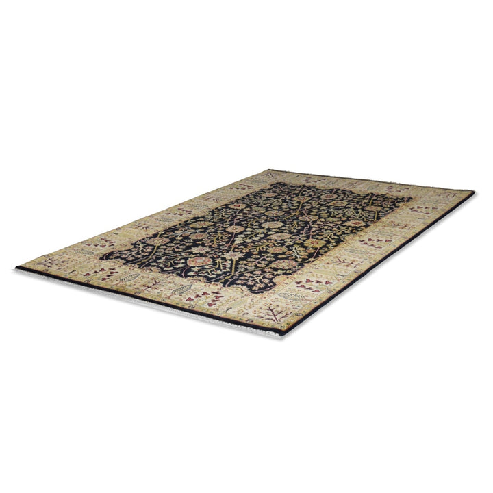Jaipur Black Allover Wool Rug