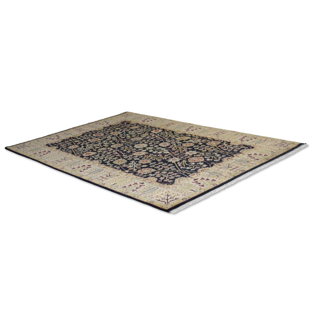Jaipur Black Allover Wool Rug