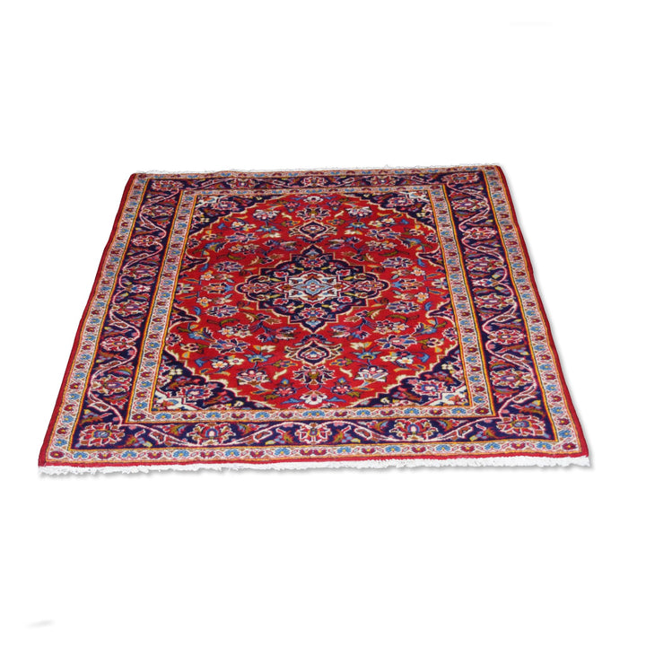 Kashan Red Medallion Rug