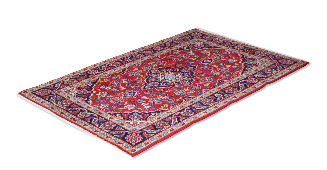 Kashan Red Medallion Rug
