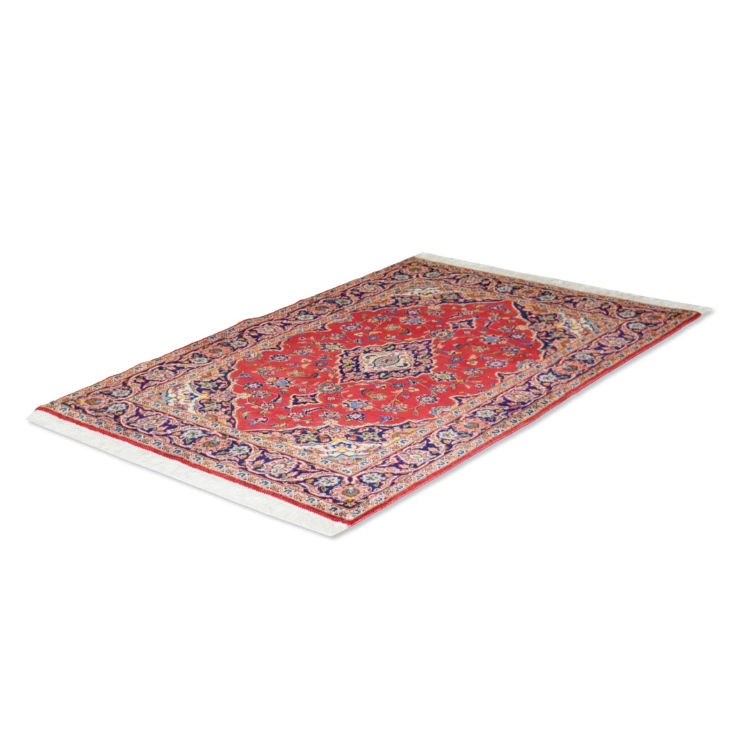 Kashan Romesco Medallion Rug