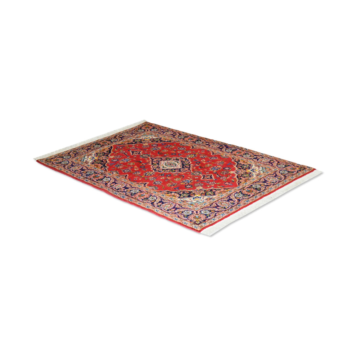 Kashan Romesco Medallion Rug
