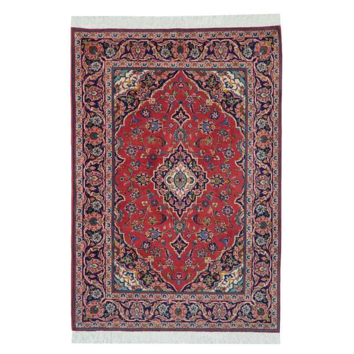 Kashan Romesco Medallion Rug