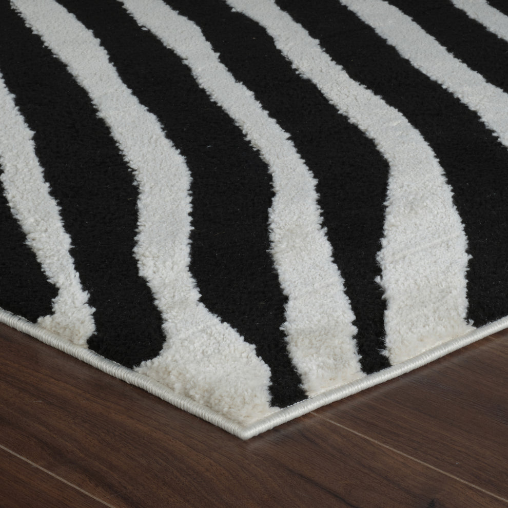 Exotic Zebra rug