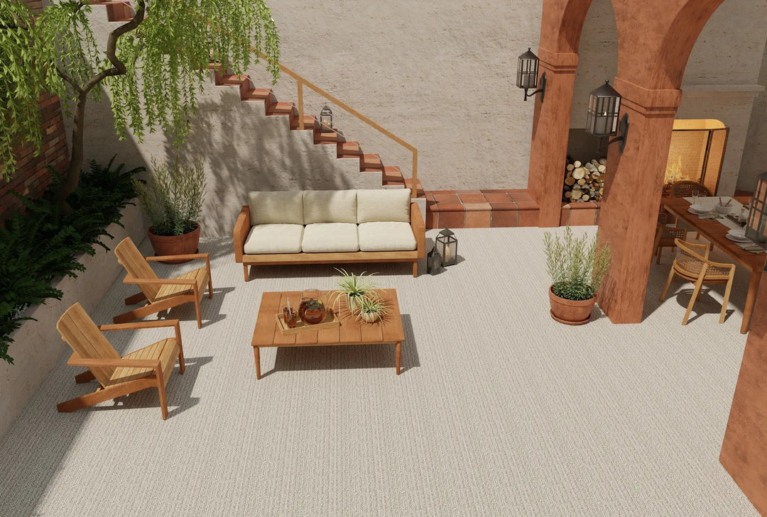 Wolf Island Indoor Outdoor Stair Runner / Broadloom