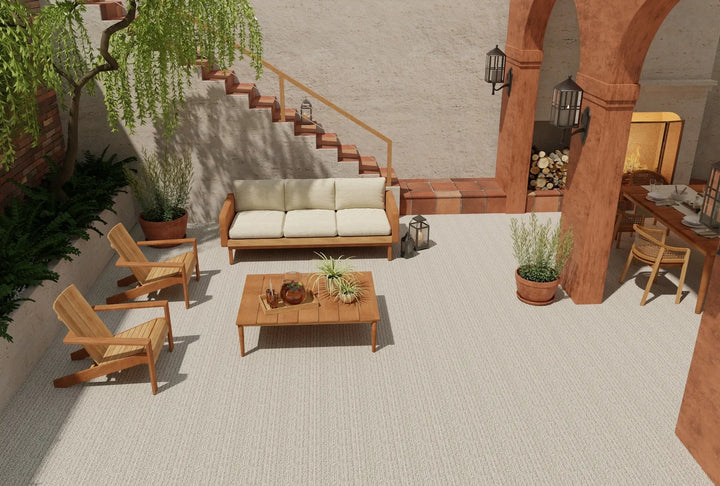 Wolf Island Indoor Outdoor Stair Runner / Broadloom