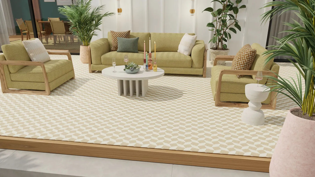 Queens Court Indoor Outdoor Stair Runner / Broadloom