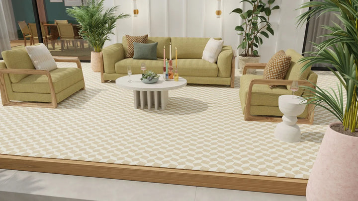 Queens Court Indoor Outdoor Stair Runner / Broadloom
