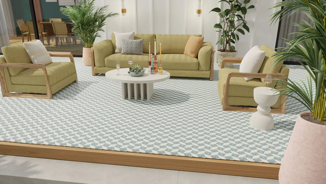 Queens Court Indoor Outdoor Stair Runner / Broadloom