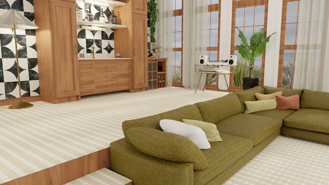 Crab Trap Indoor Outdoor Stair Runner / Broadloom