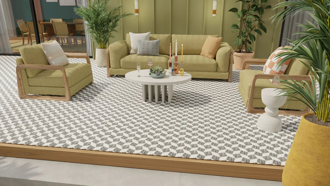 Queens Court Indoor Outdoor Stair Runner / Broadloom