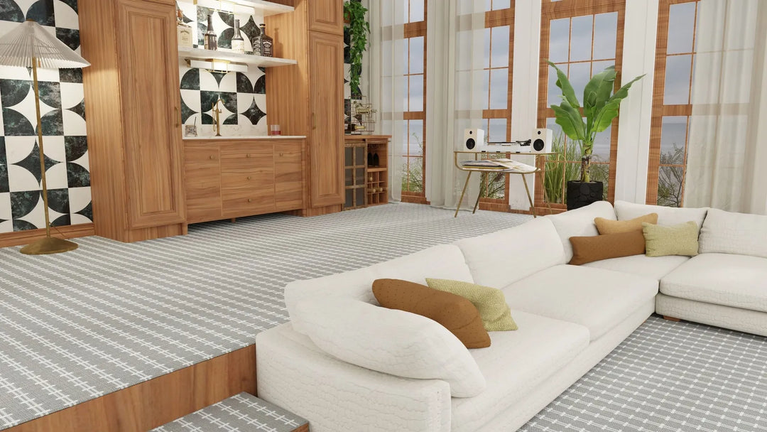 Crab Trap Indoor Outdoor Stair Runner / Broadloom
