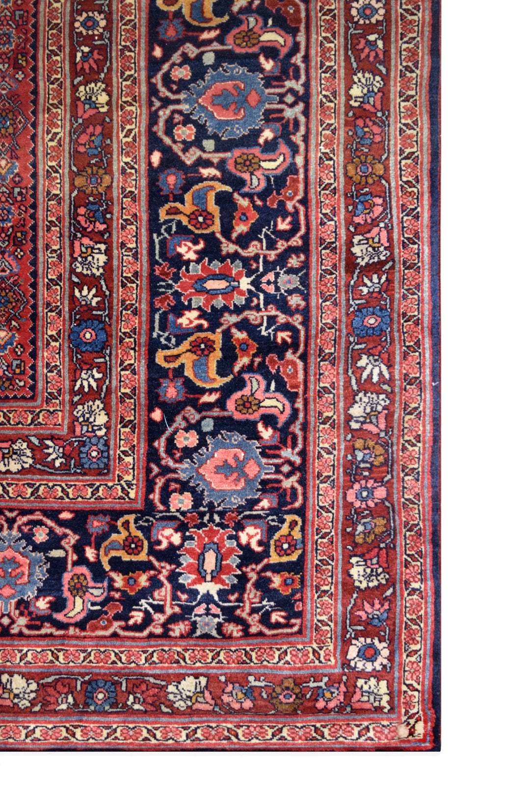 Bijar Herati Multicolor Rug