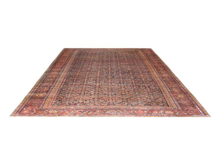 Antique Malayer Herati Rug