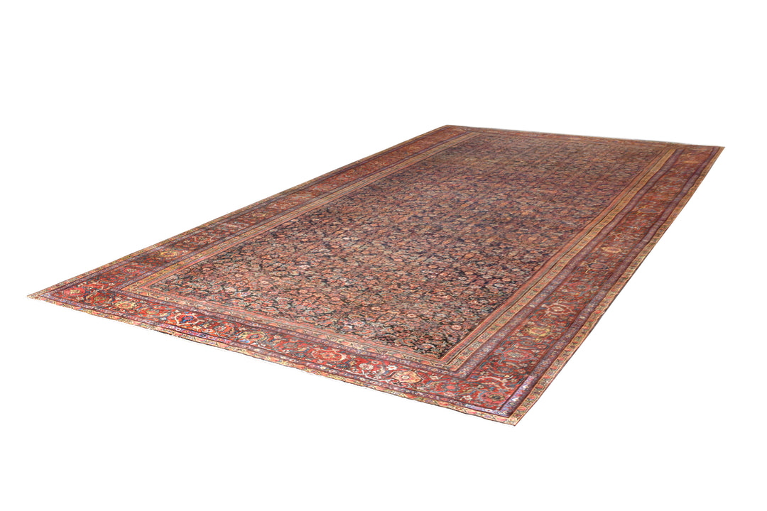 Antique Malayer Herati Rug