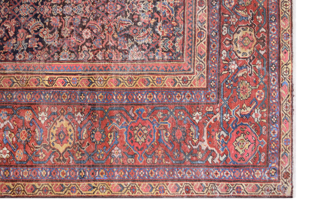 Antique Malayer Herati Rug