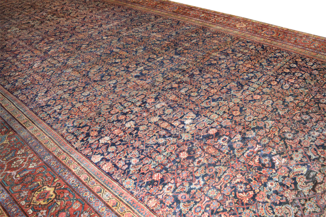 Antique Malayer Herati Rug