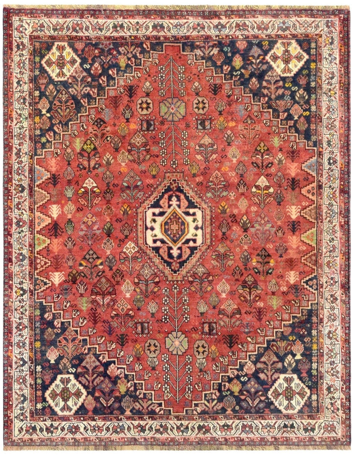 Shiraz Rust Wool Rug