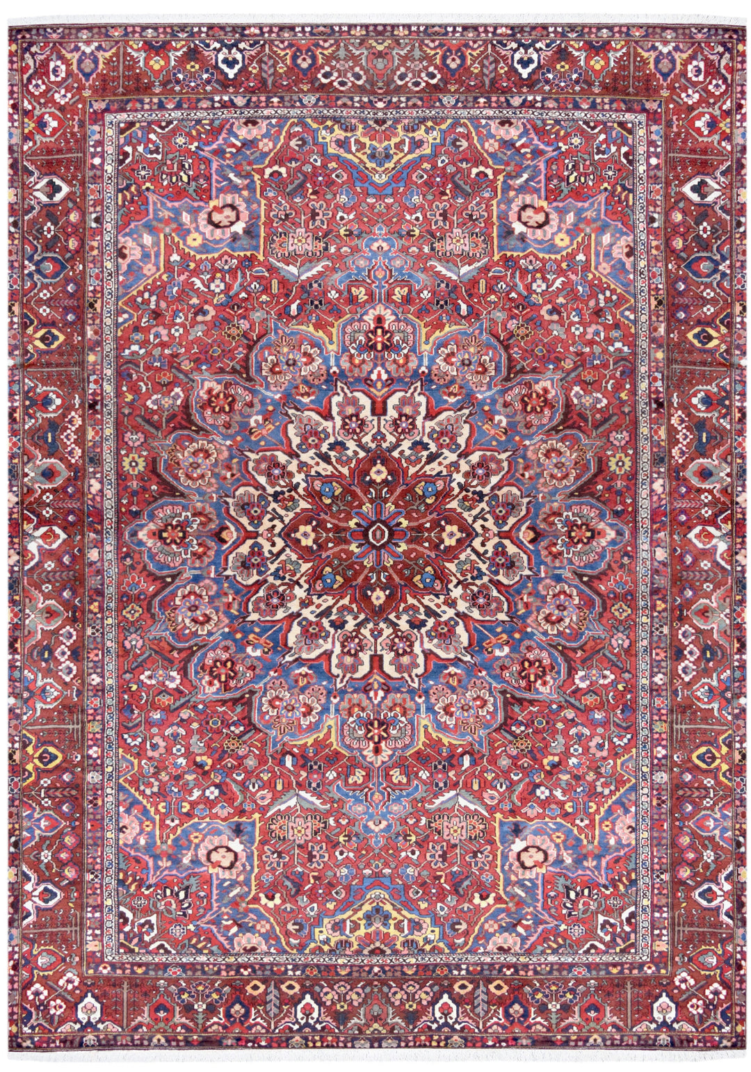 Persian Bakhtiari Medallion Rug