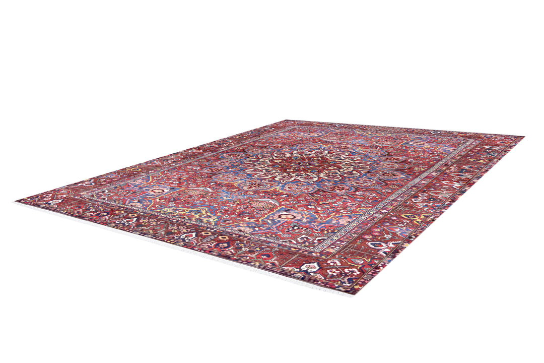 Persian Bakhtiari Medallion Rug