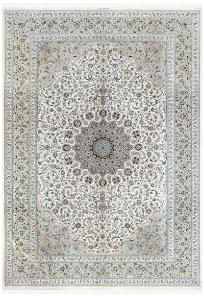 Persian Qum Kashan Silk Rug