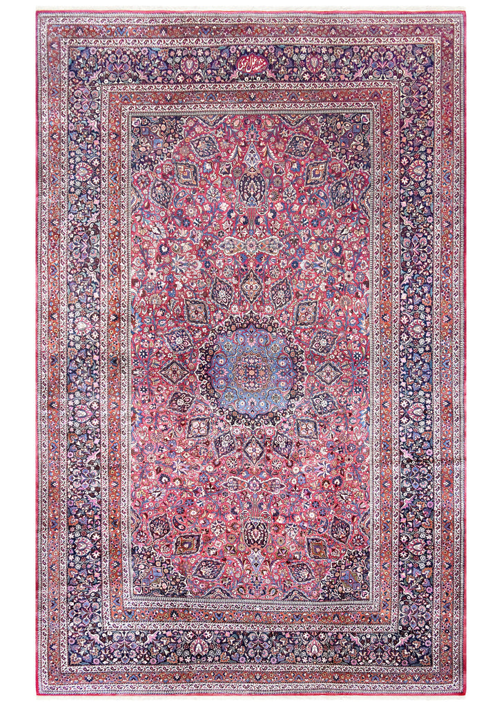 Antique Mashad Sheik Safi Rug