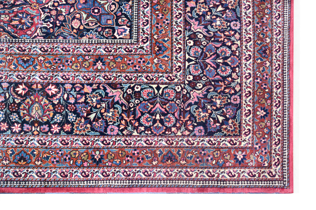 Antique Mashad Sheik Safi Rug