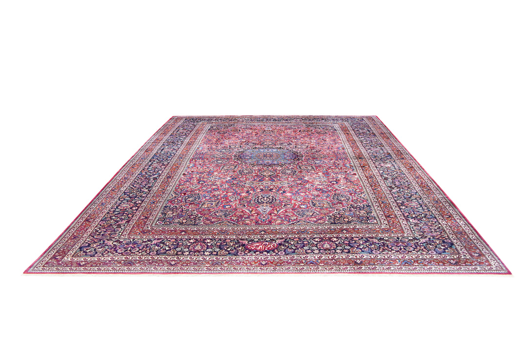 Antique Mashad Sheik Safi Rug