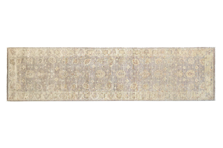 Ziegler Taupe Wool Runner