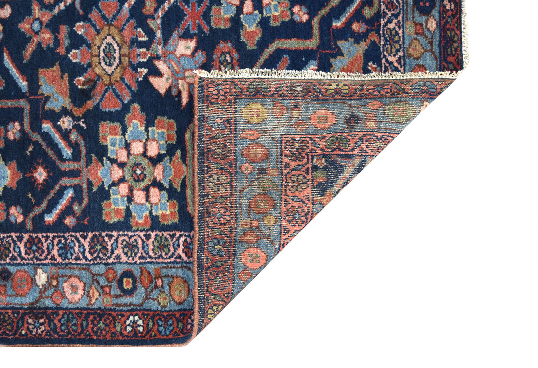 Vintage Kurdish Overall Rug