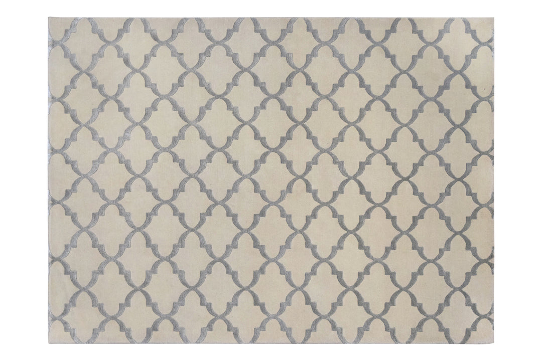 Trellis Mosaic Wool & Silk Rugs