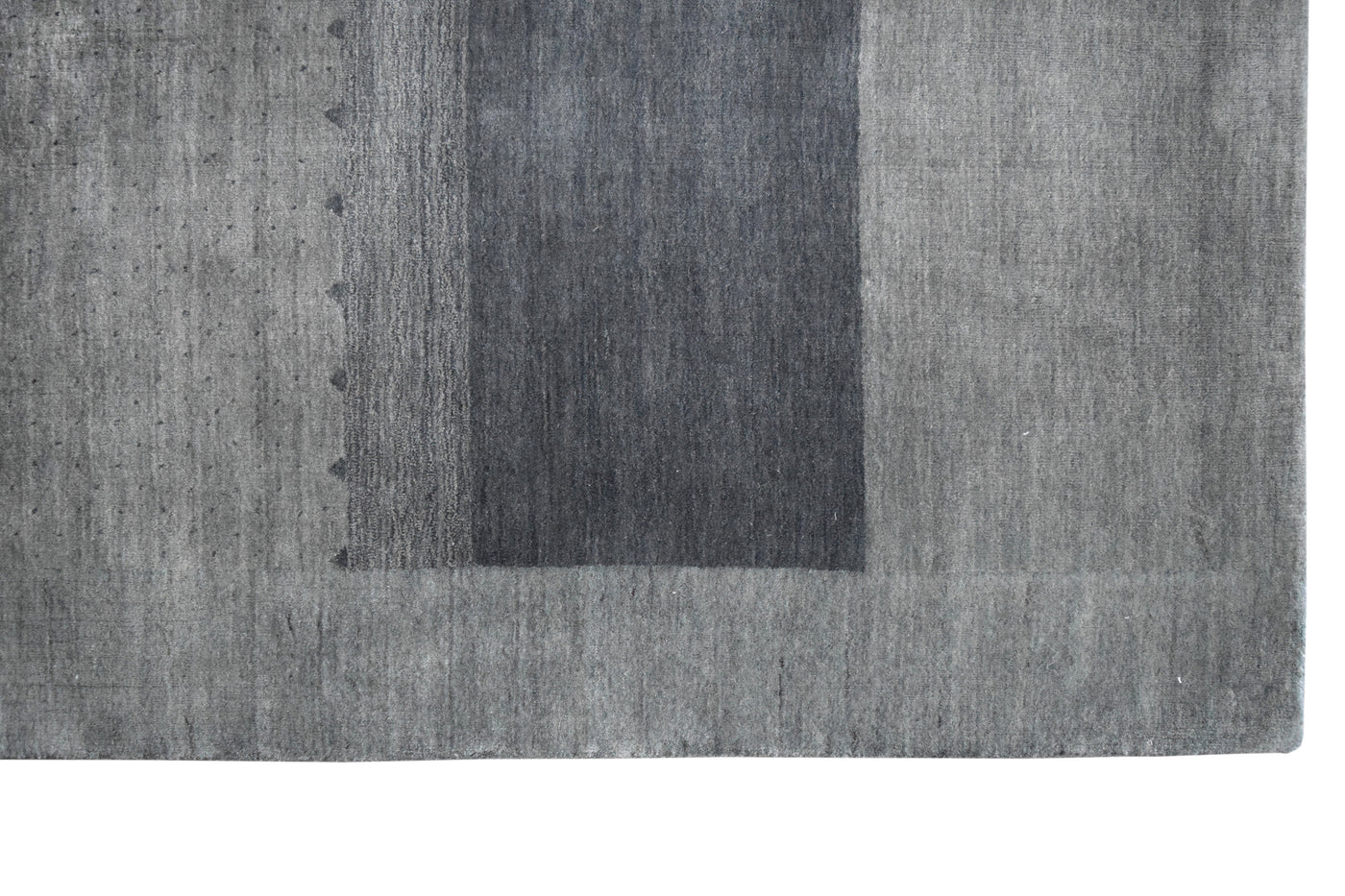 Rae Handwoven Grey Wool Rug