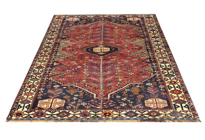 Shiraz Terracotta Wool Rug