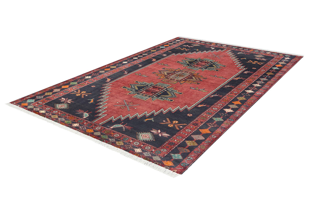 Kelardasht Geometric Wool Rug